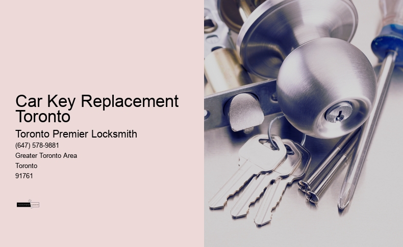 Car Key Replacement Toronto